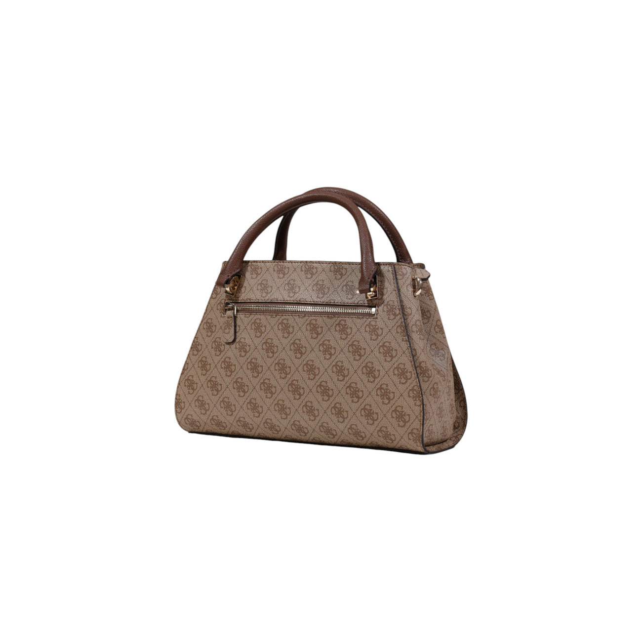 Guess Print Handtas Dames Bruin