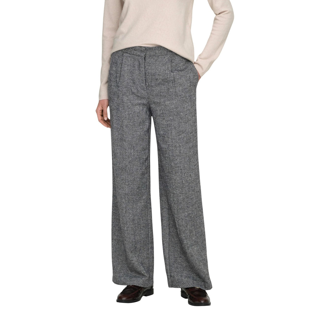 Only Broek Dames Beige
