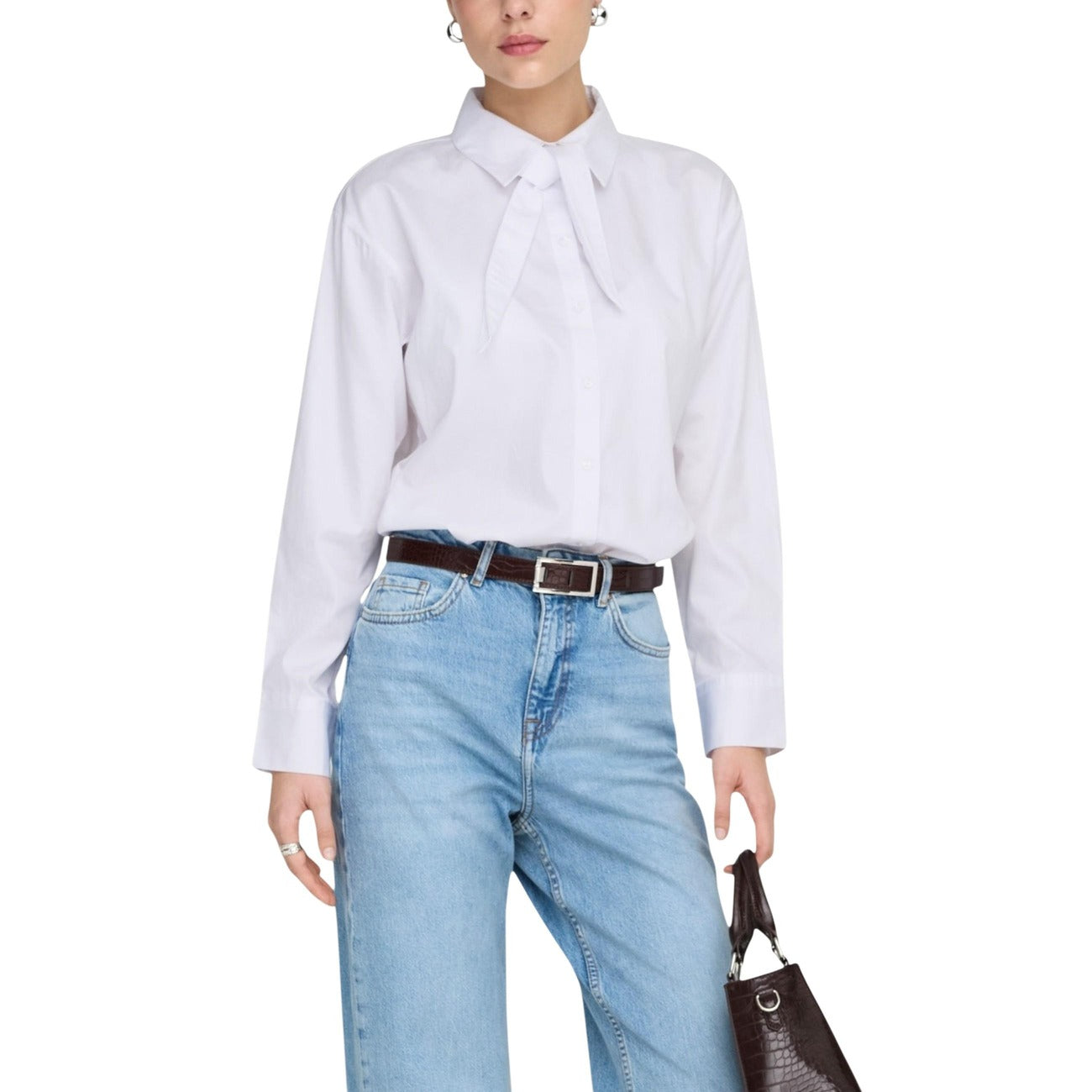Jacqueline De Yong Shirt Dames Wit