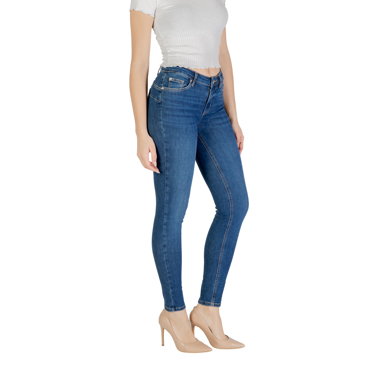Liu Jo Slim Fit Jeans Dames Blauw