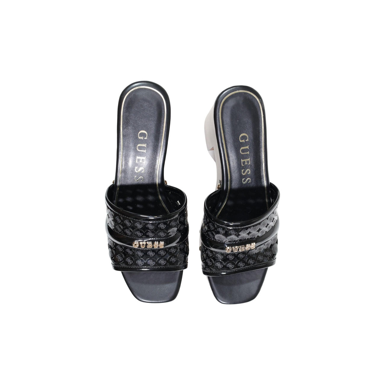 Guess Slippers Dames Zwart