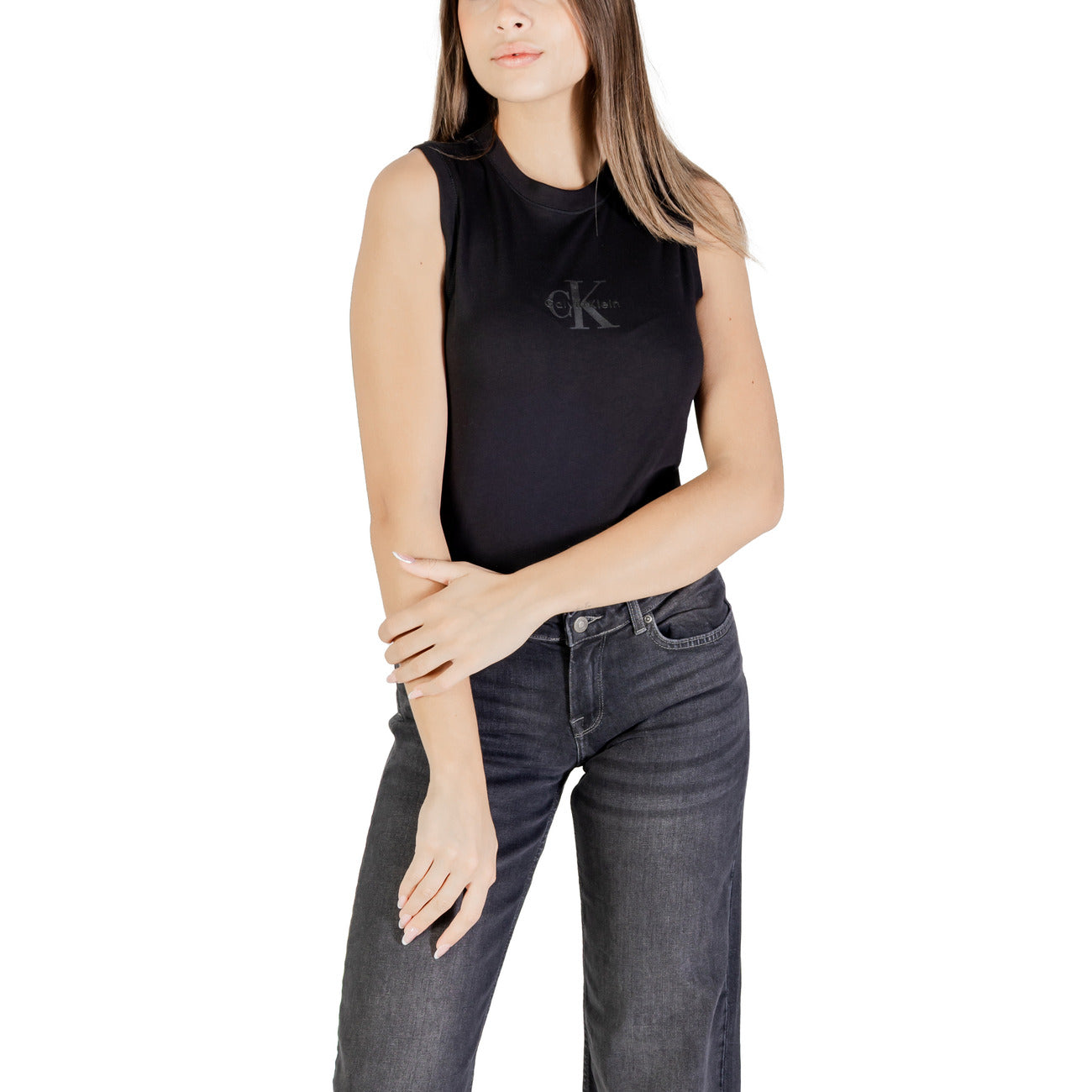 Calvin Klein Jeans Mouwloze Top Dames Zwart