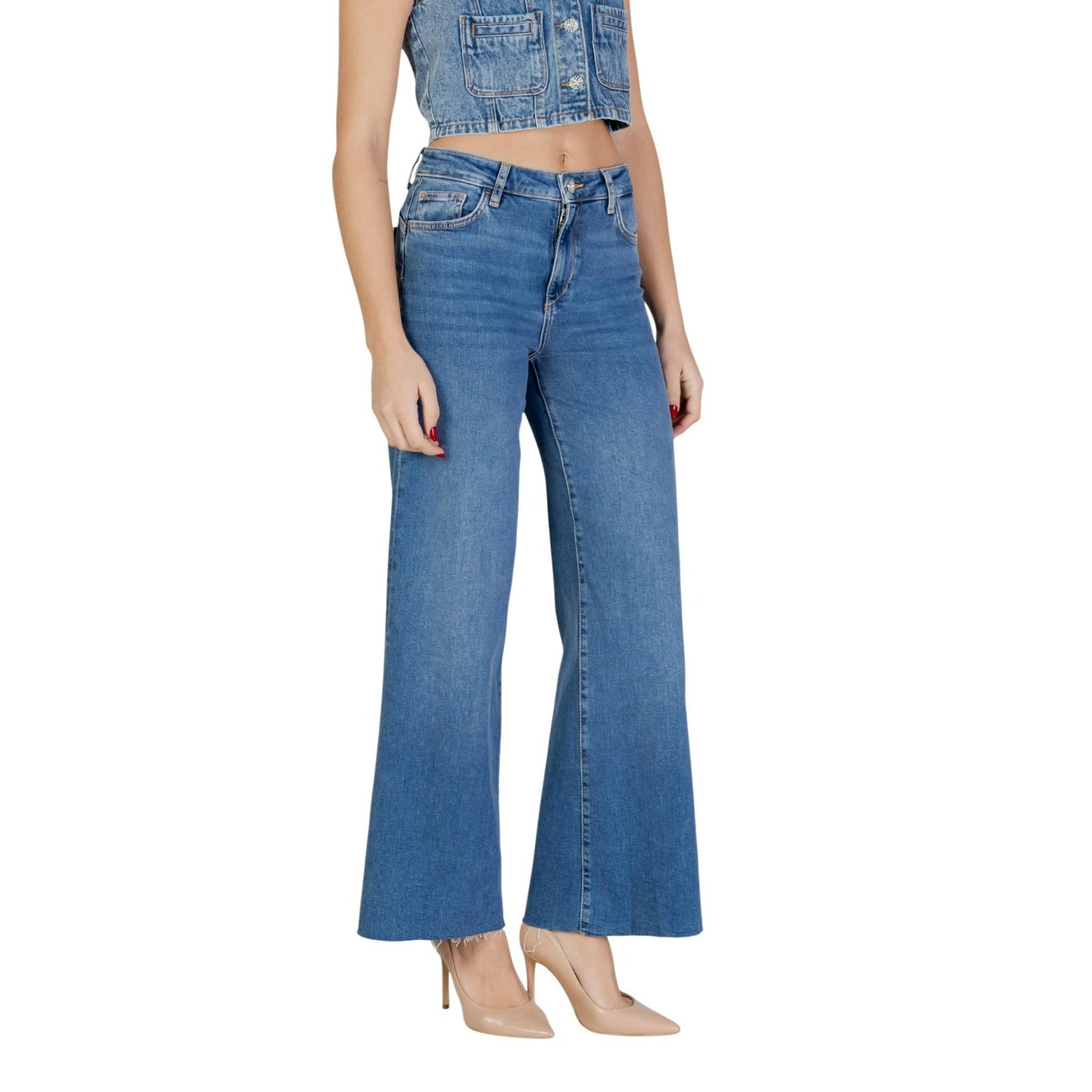 Liu Jo Jeans Dames Blauw Slim Fit