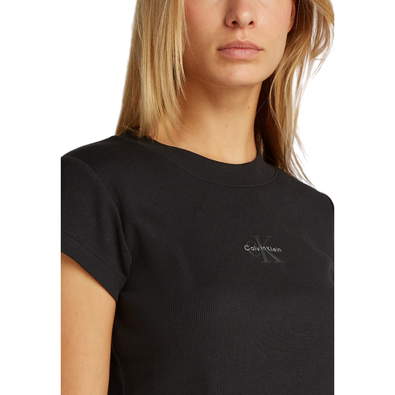 Calvin Klein Jeans T-shirt Dames Zwart