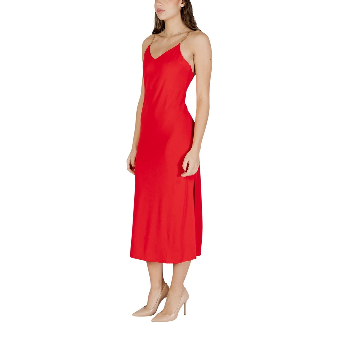 Morgan De Toi Jurk Dames Rood