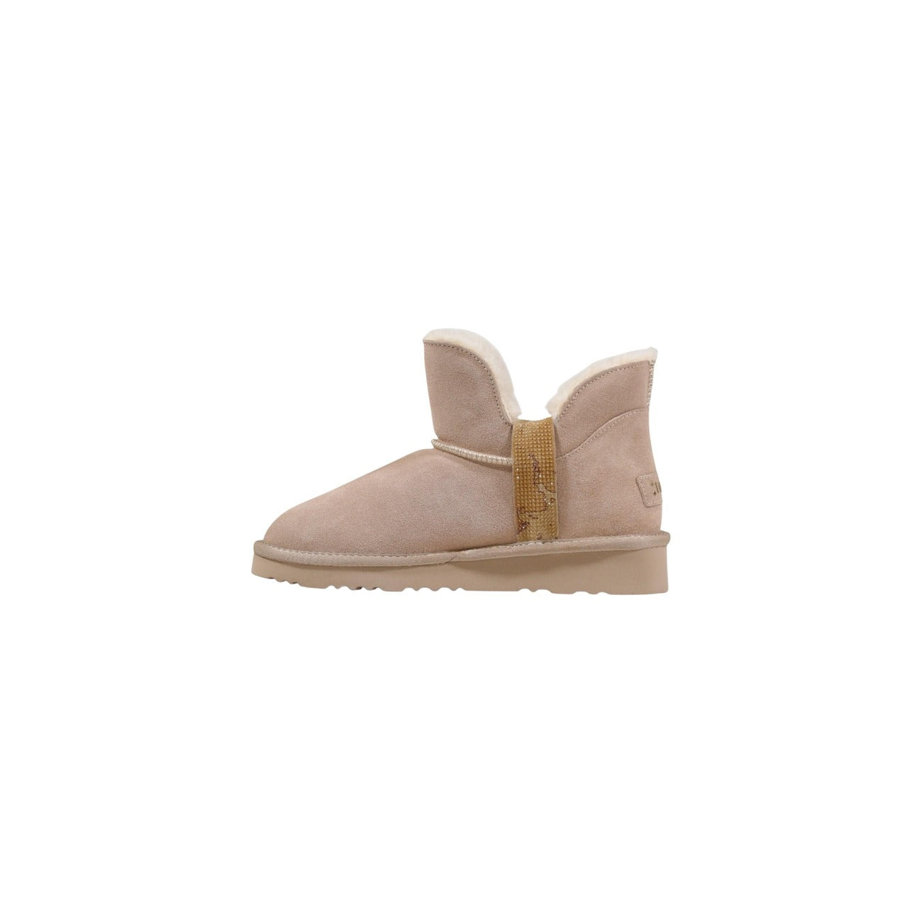 Alviero Martini Prima Classe Enkellaarsjes Dames Beige – 95% Leer