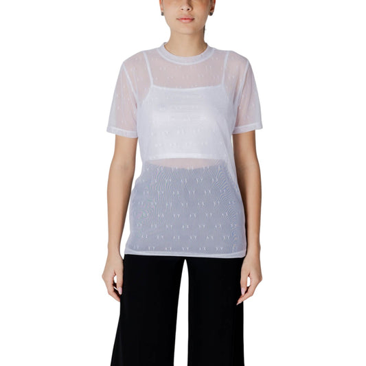 Armani Exchange T-shirt Dames Wit