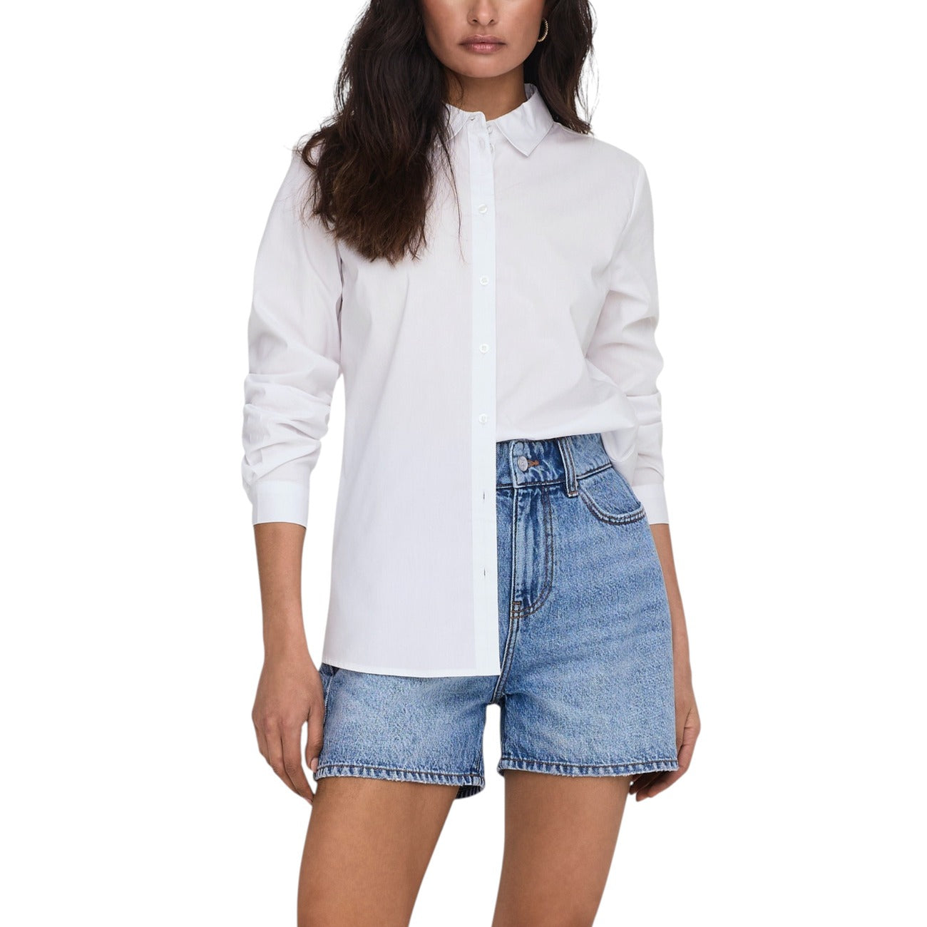 Jacqueline De Yong Shirt Dames Lichtblauw