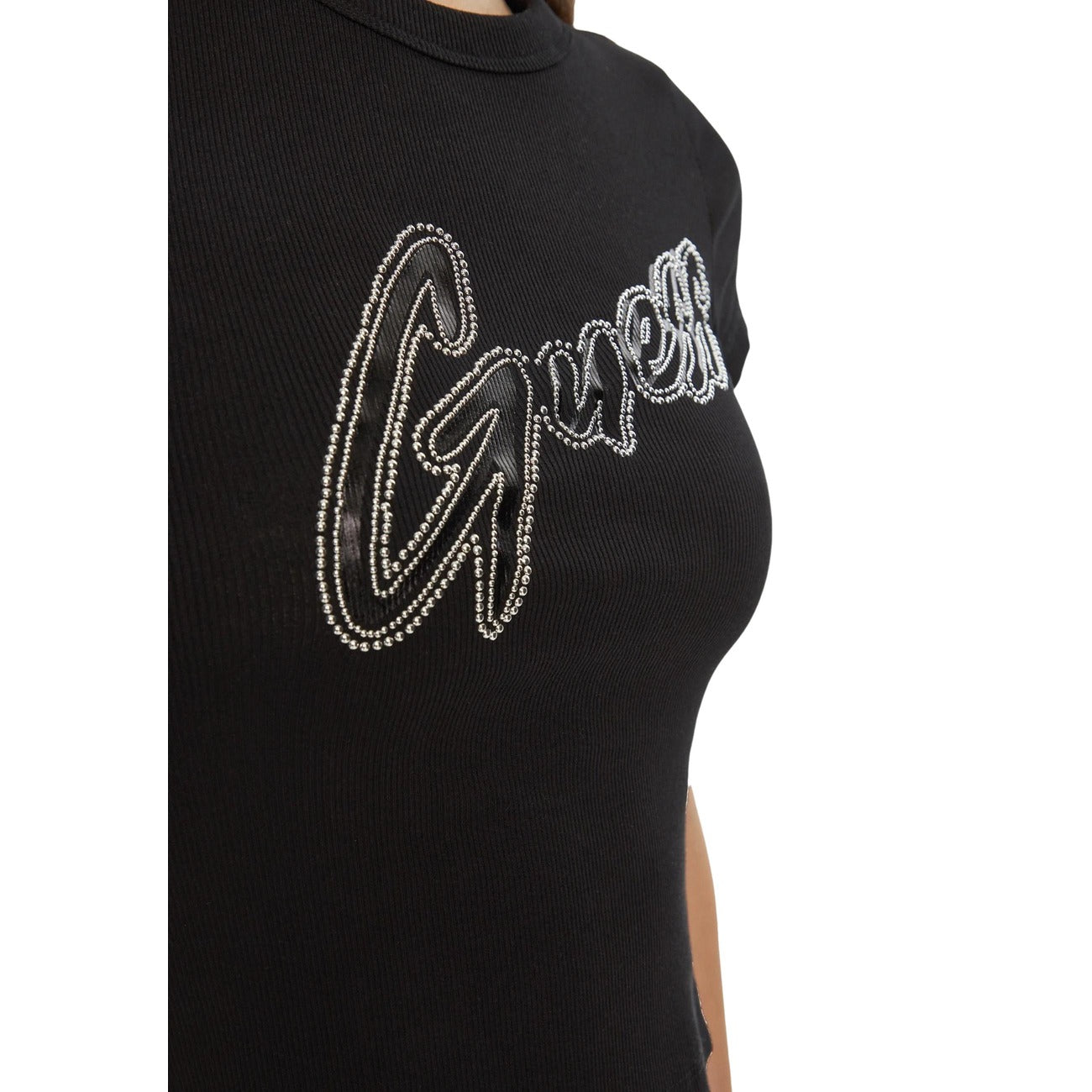 Guess T-shirt Dames Zwart
