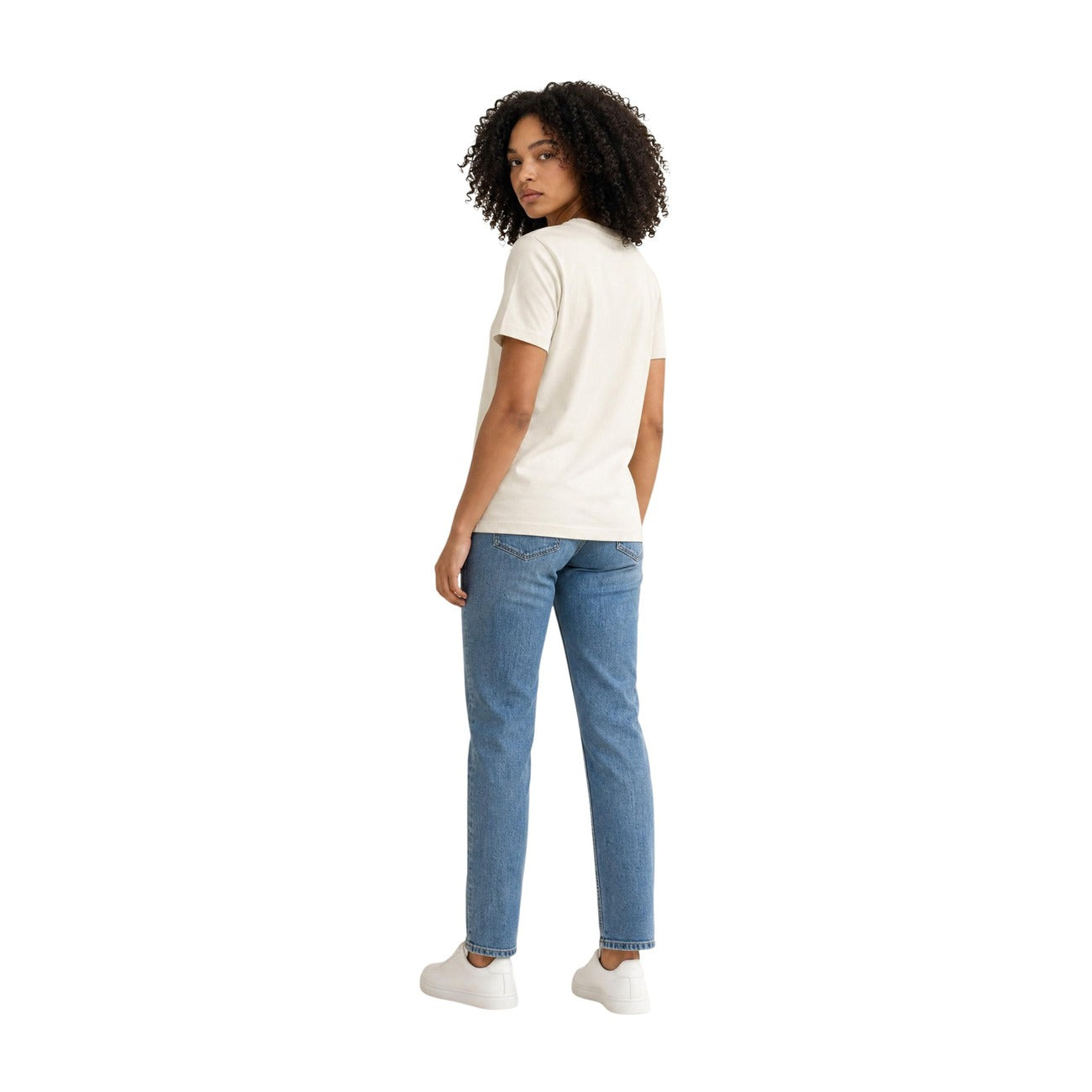 Calvin Klein Jeans T-shirt Dames Wit