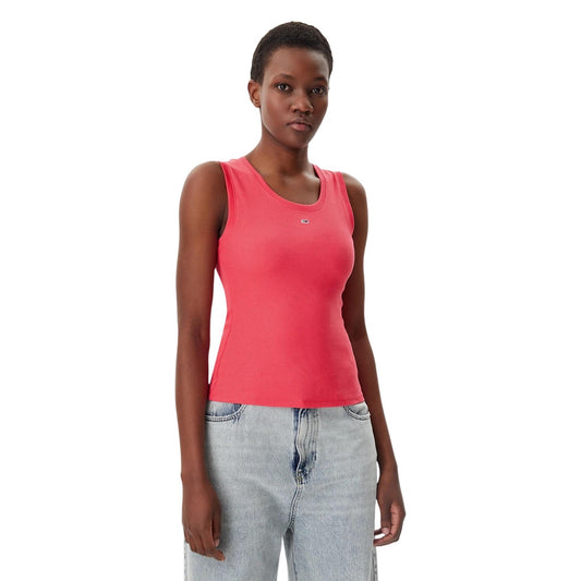 Tommy Hilfiger Jeans Vest Dames Fuchsia