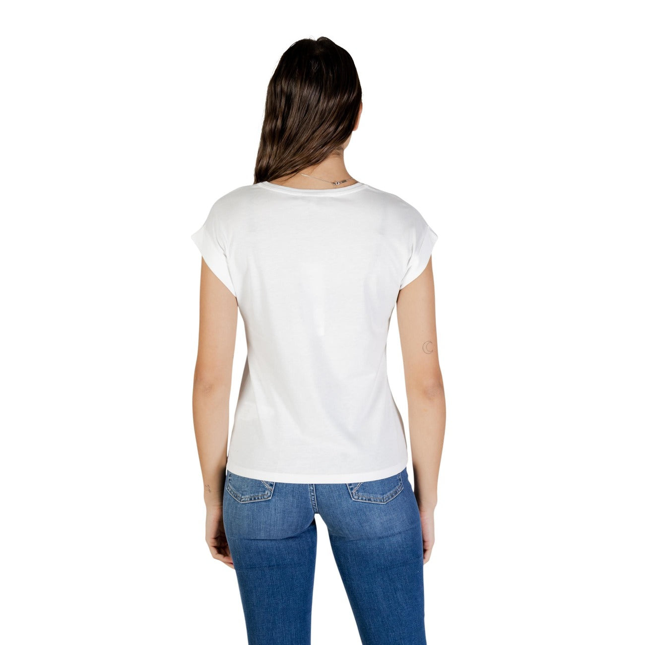 Morgan De Toi T-shirt Dames Wit