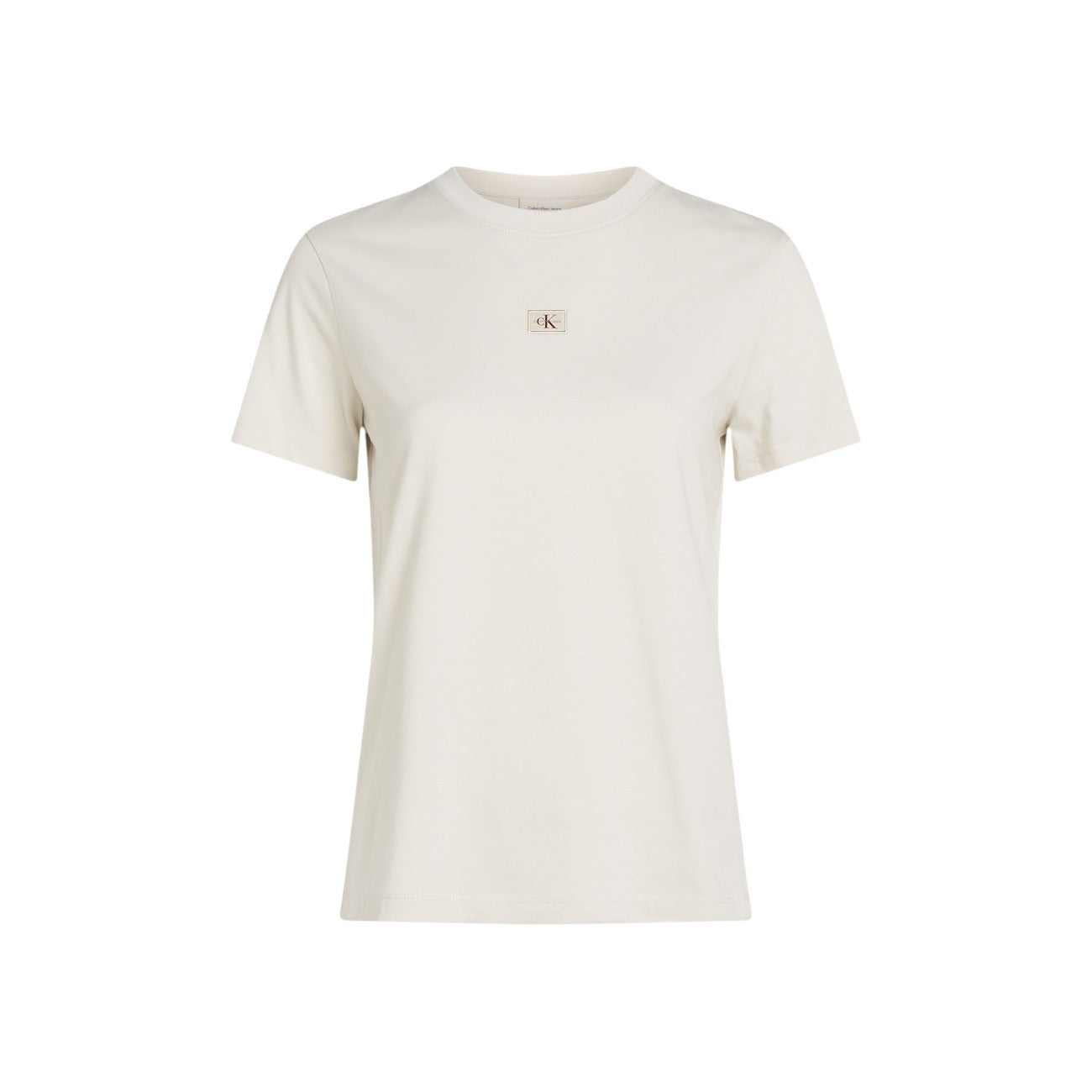 Calvin Klein Jeans T-shirt Dames Beige