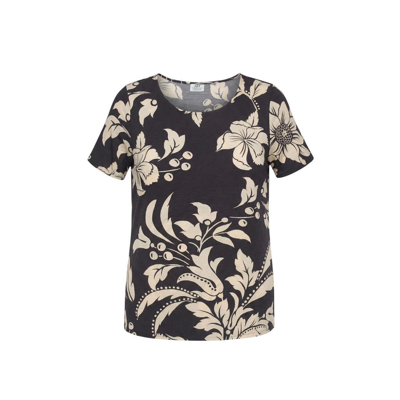 Jacqueline De Yong Bloemen Blouse Dames Zwart