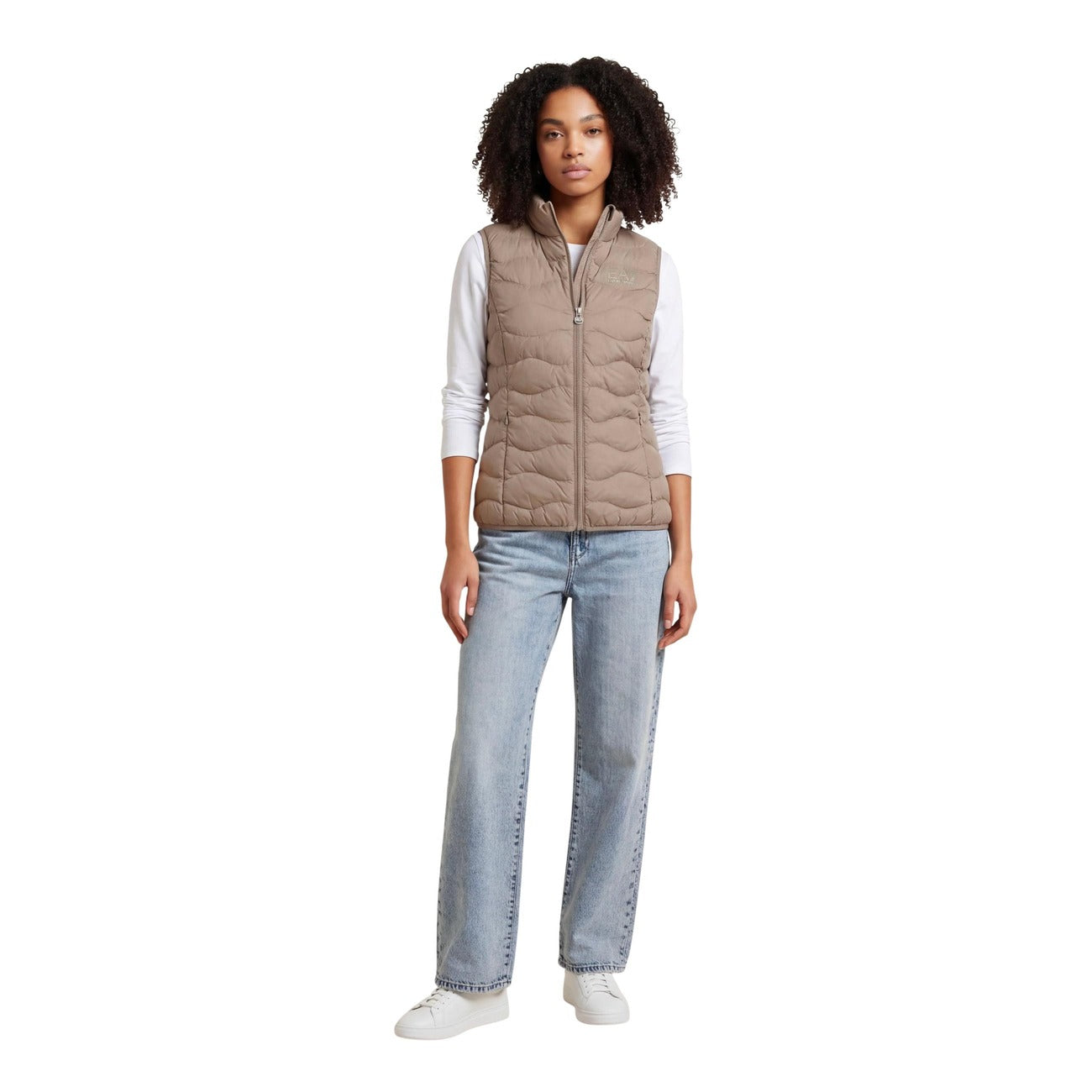 EA7 Emporio Armani Gilet Dames Beige