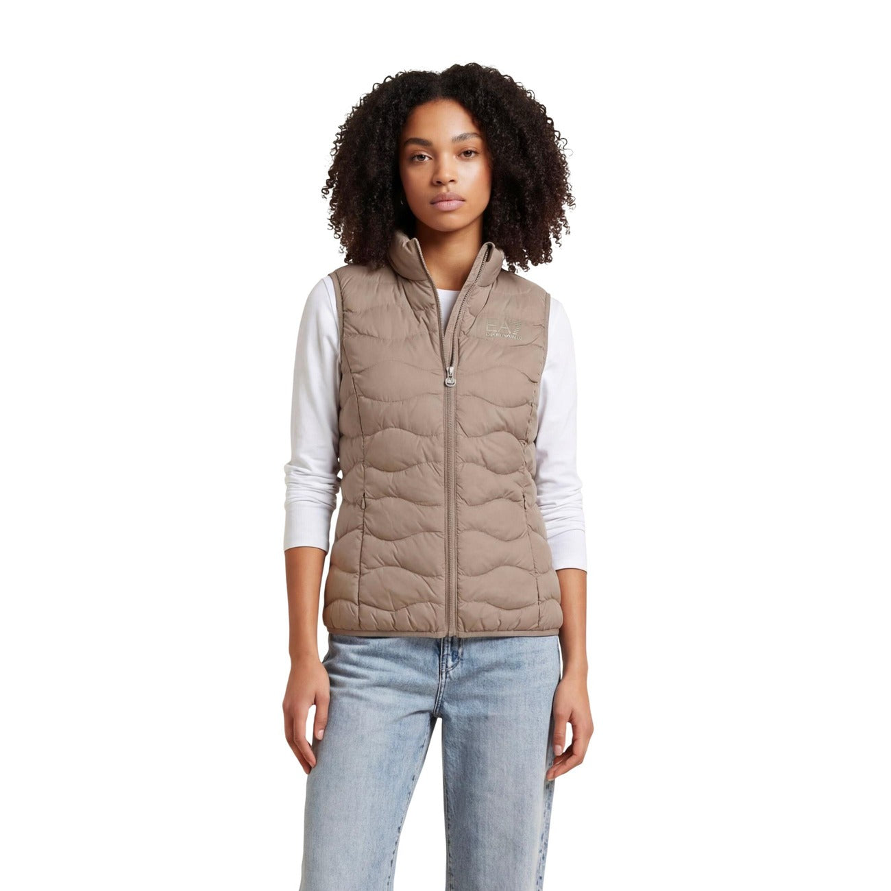 EA7 Emporio Armani Gilet Dames Beige