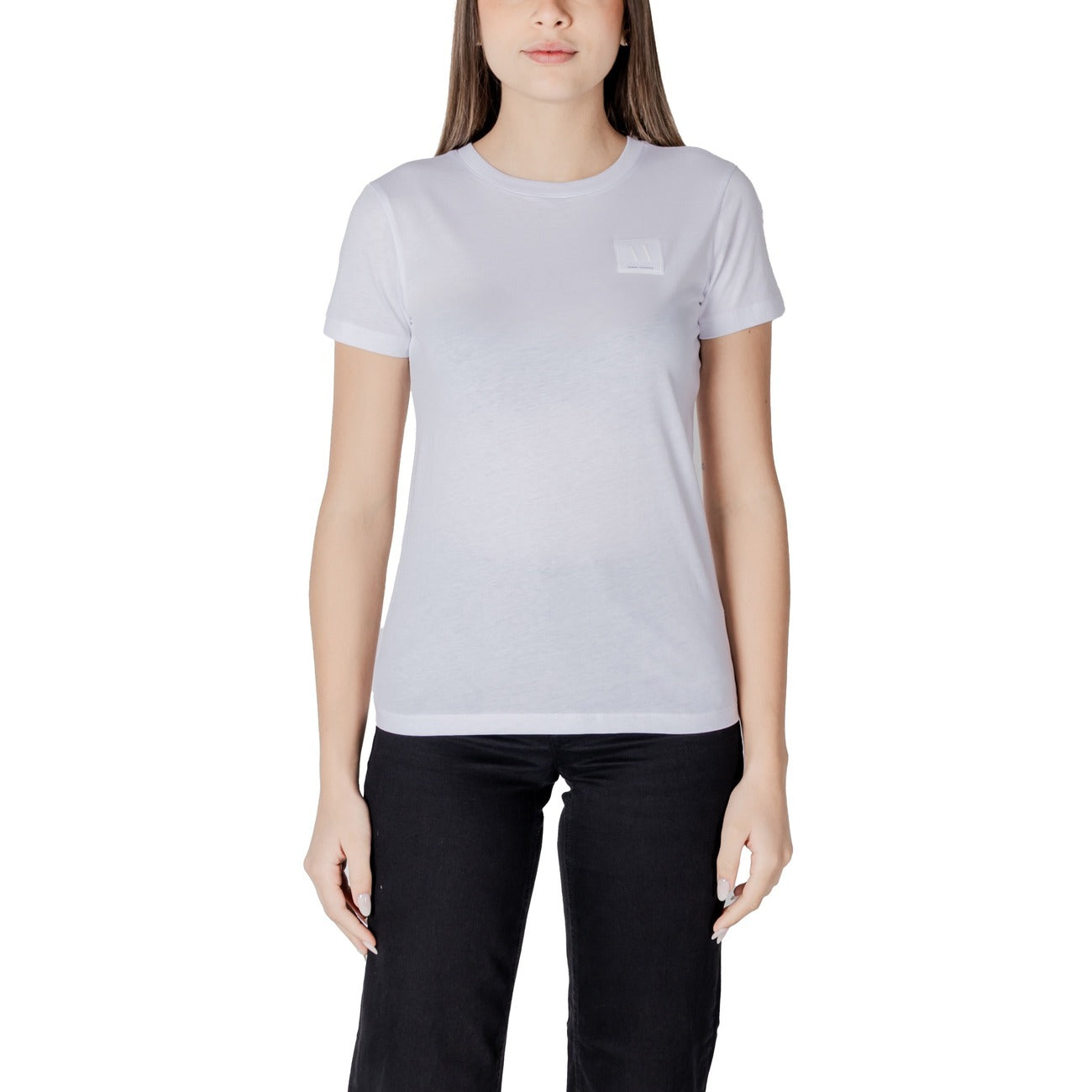 Armani Exchange T-shirt Dames Wit