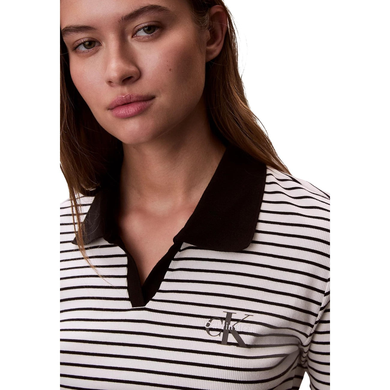 Calvin Klein Jeans Polo Dames Zwart