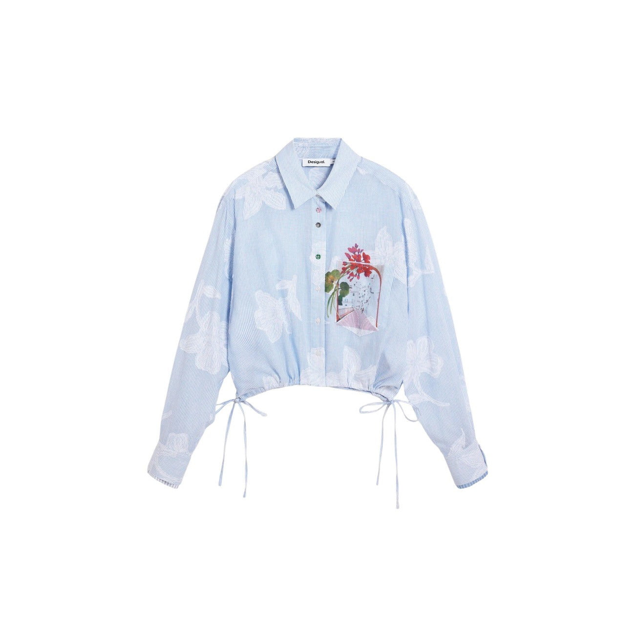 Desigual Shirt Dames Lichtblauw