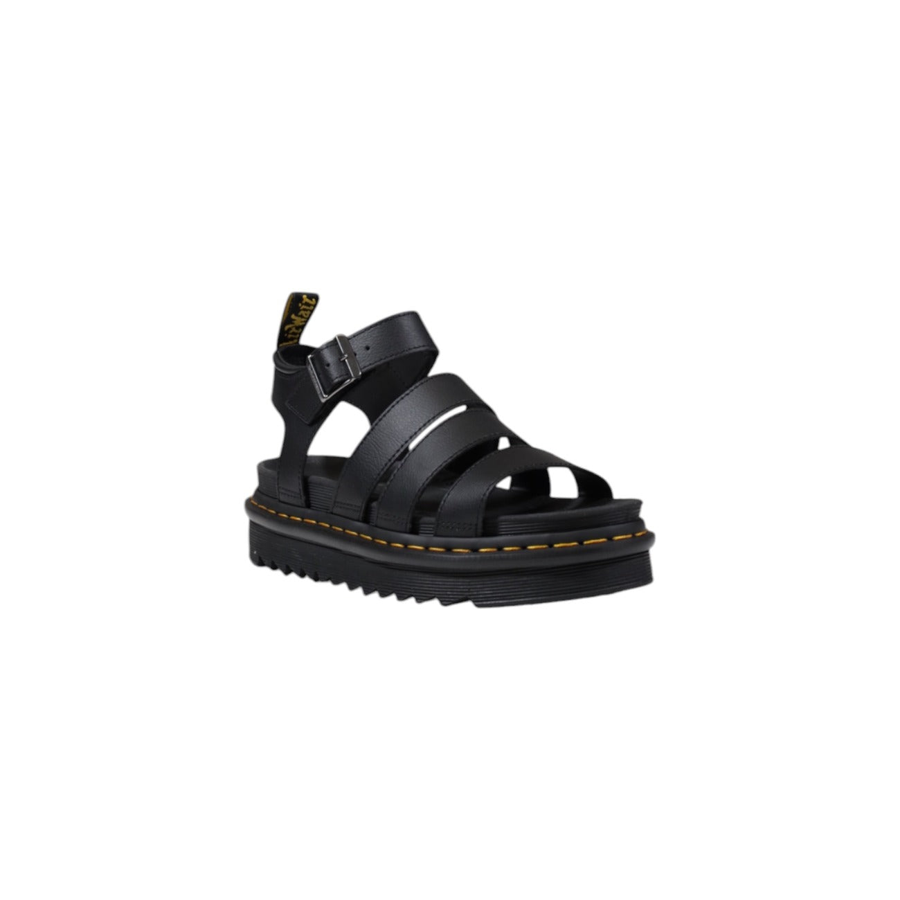 Dr. Martens Sandalen Dames Zwart Leer