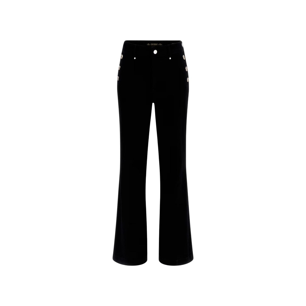Guess Broek Dames Zwart