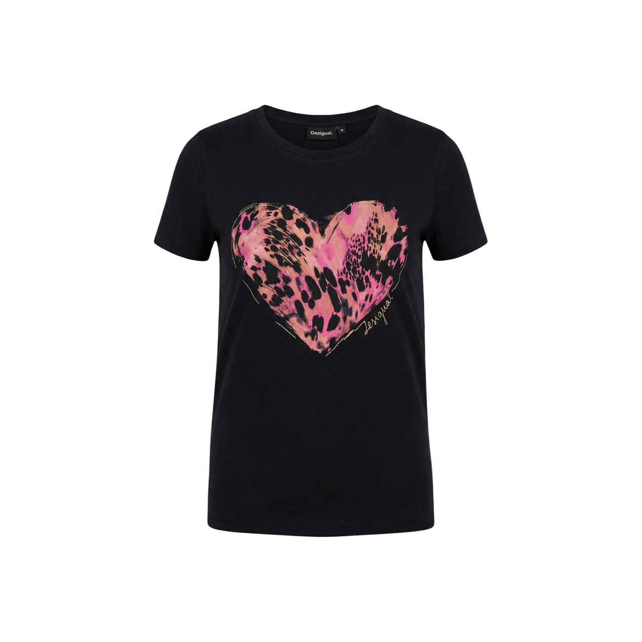Desigual T-shirt Dames Zwart