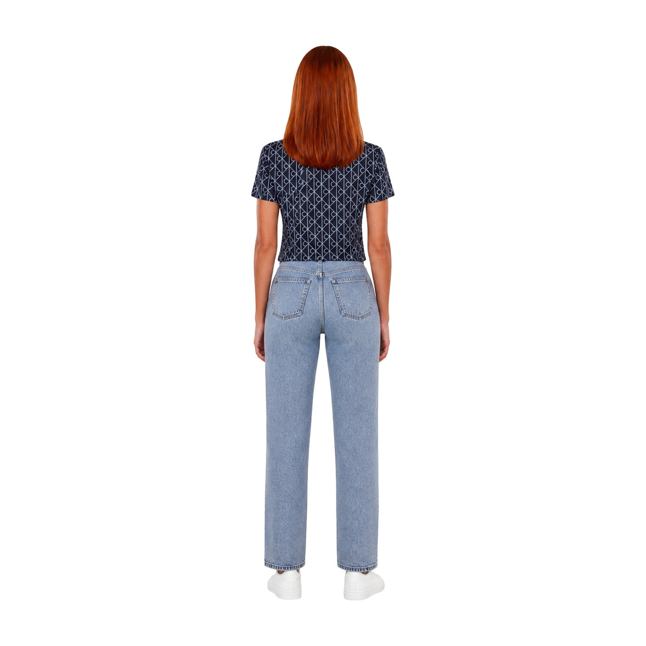 Calvin Klein Jeans T-shirt Dames Blauw