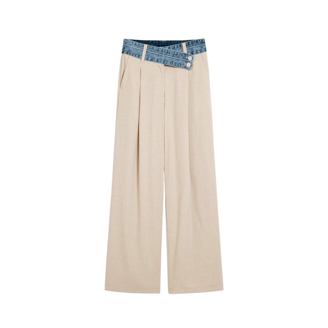 Desigual Broek Dames Beige