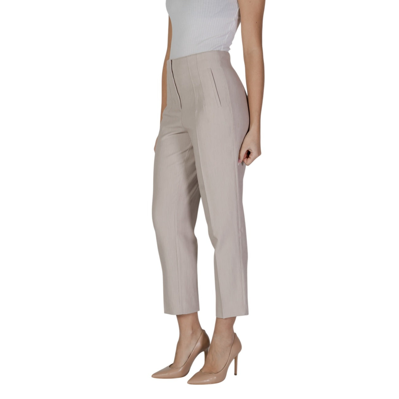Only Broek Dames Beige