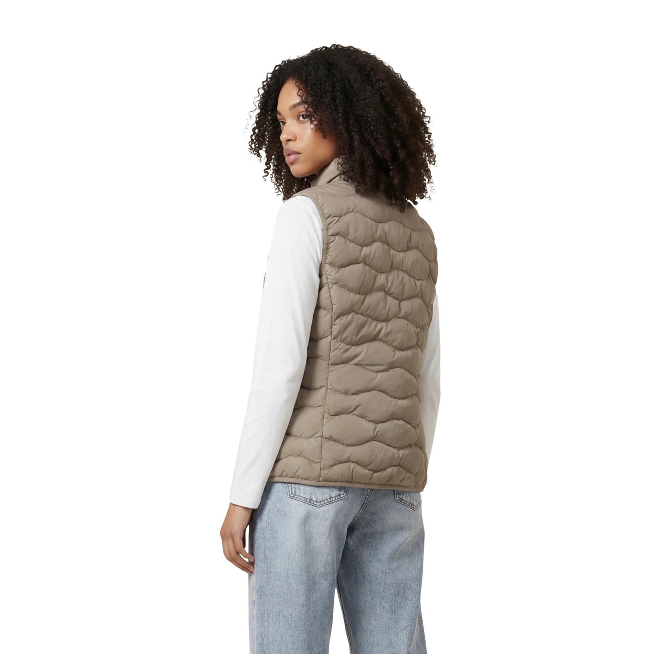 EA7 Emporio Armani Gilet Dames Beige