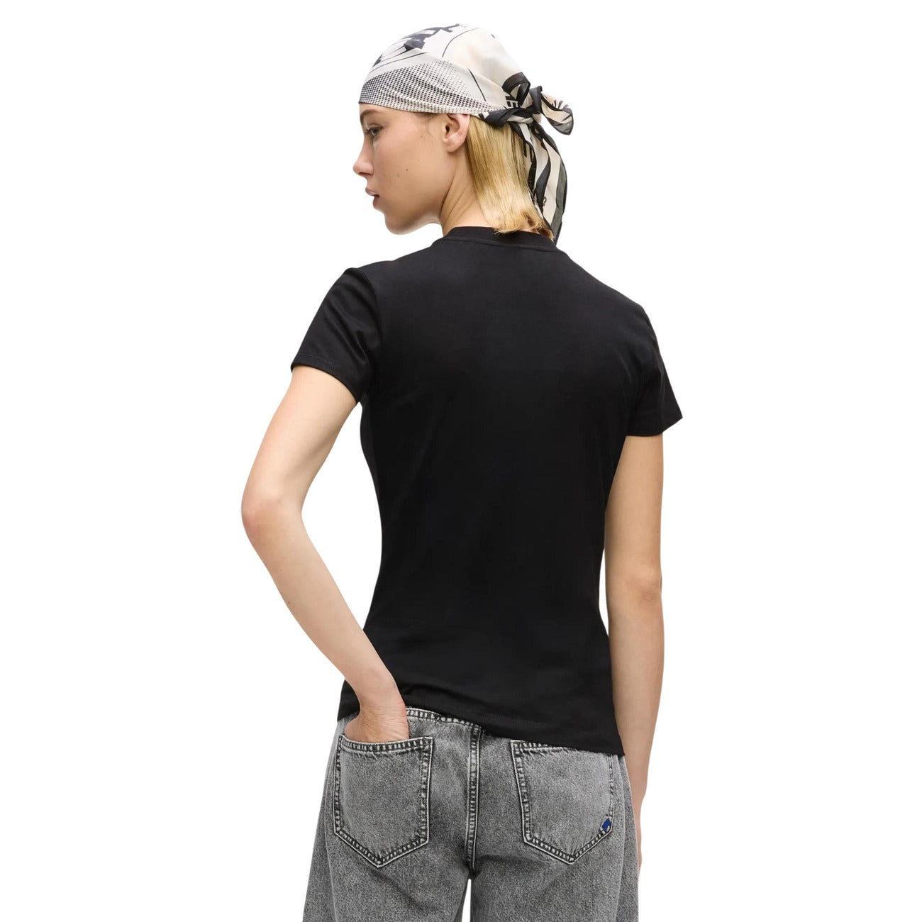 Karl Lagerfeld Jeans T-shirt Dames Zwart