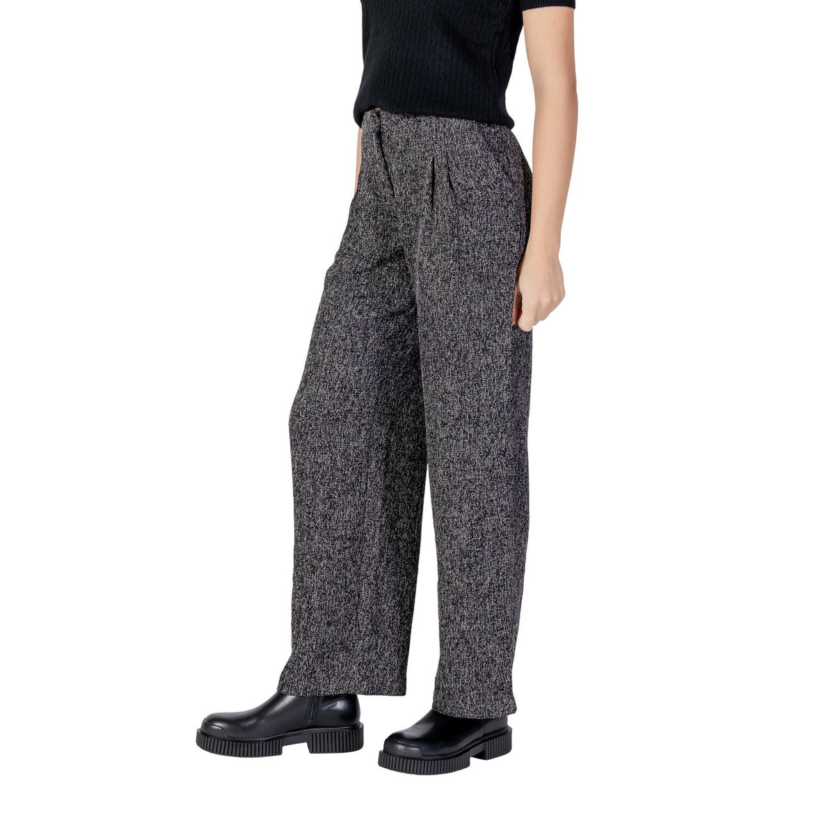 Jacqueline De Yong Broek Dames Zwart