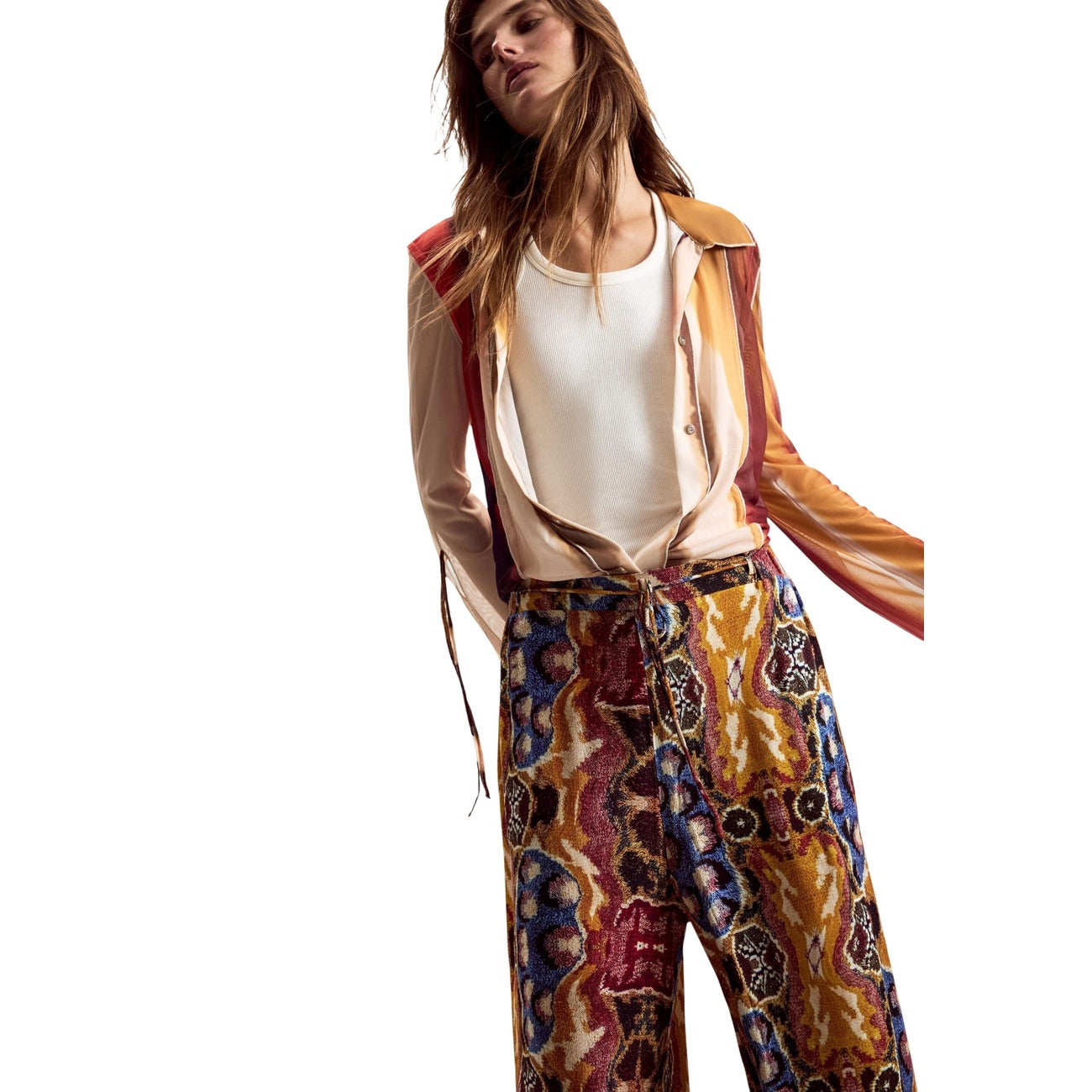 Desigual Broek Dames Zwart