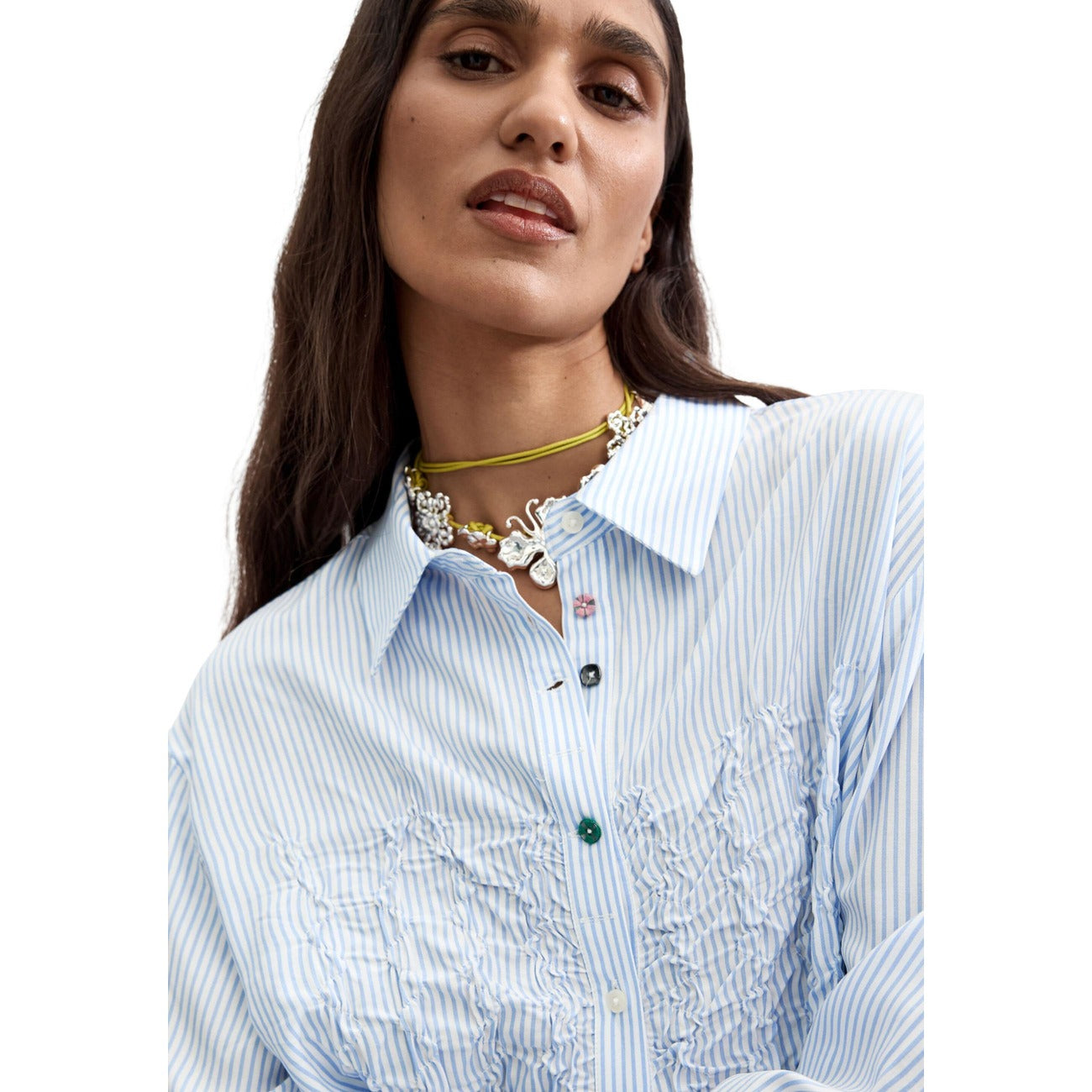 Desigual Shirt Dames Lichtblauw