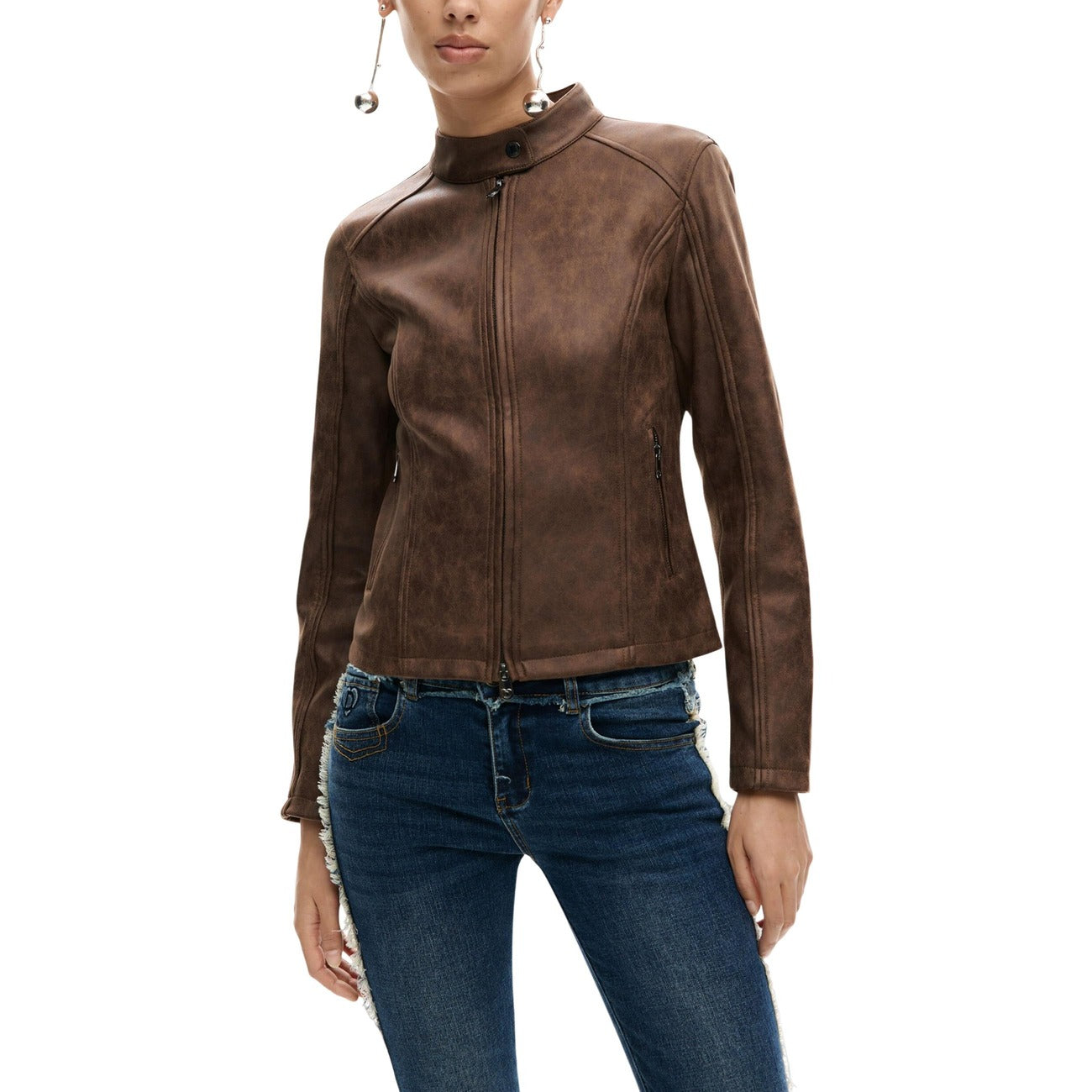 Desigual Jack Dames Bruin