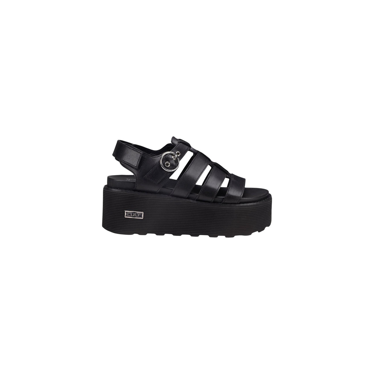 Cult Sandalen Dames Zwart Gesp