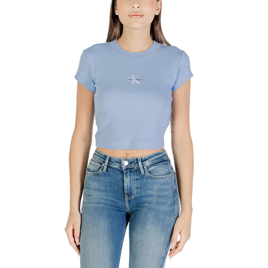 Calvin Klein Jeans Top Dames Lichtblauw