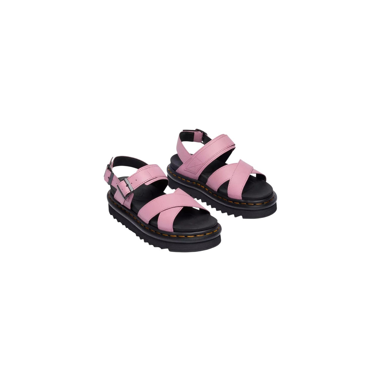 Dr. Martens Sandalen Dames Roze Leer