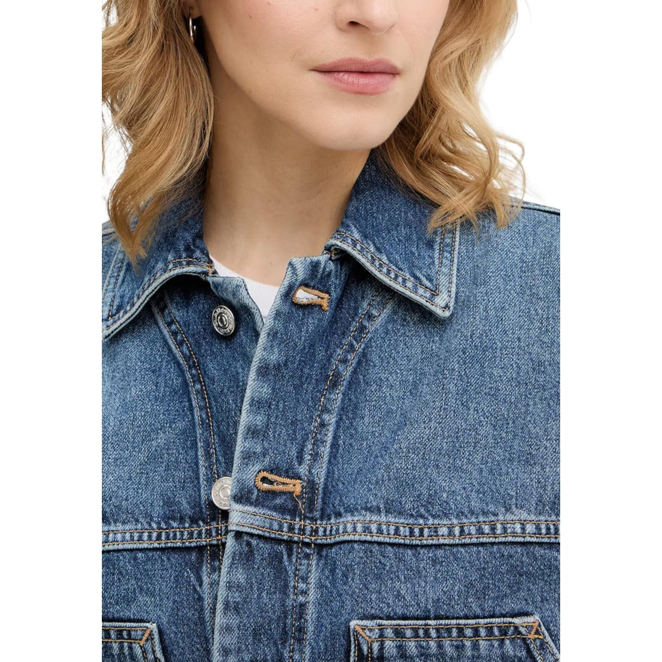 Calvin Klein Jeans Spijkerjack Dames Blauw