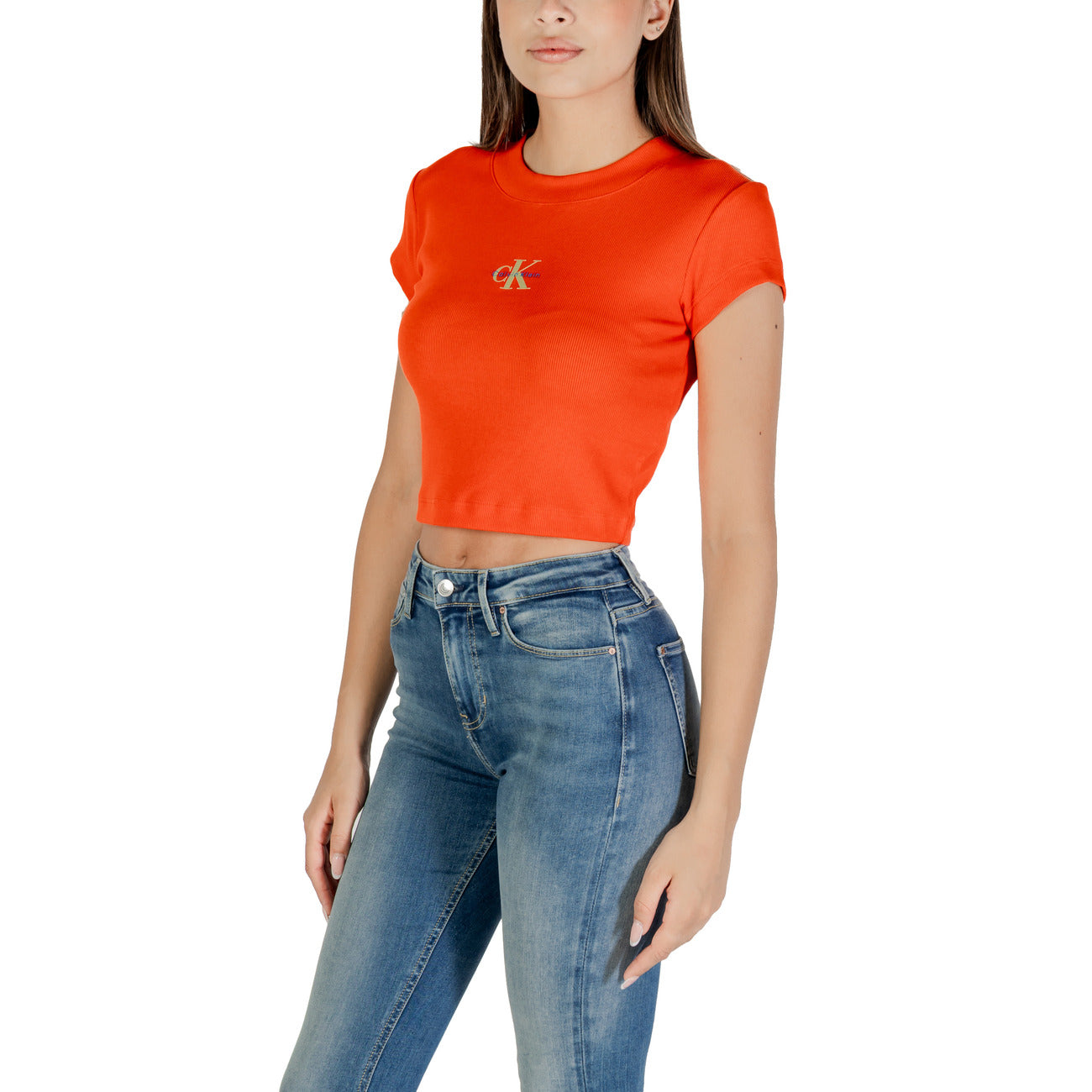 Calvin Klein Jeans Top Dames Rood