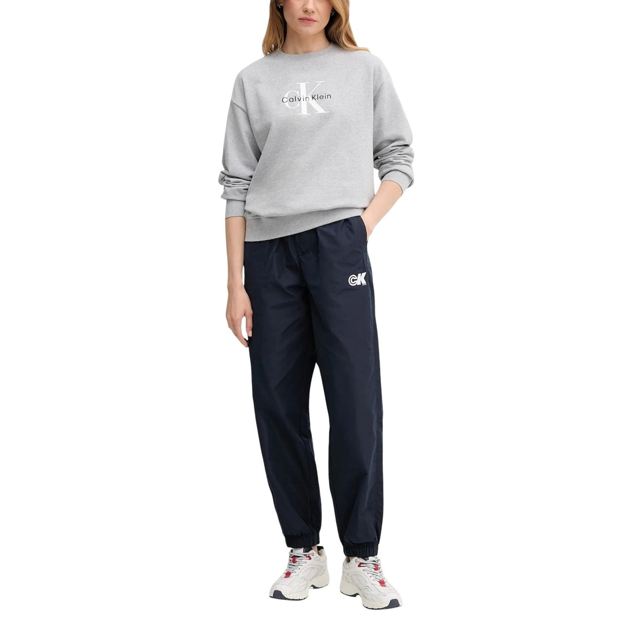 Calvin Klein Jeans Broek Dames Blauw