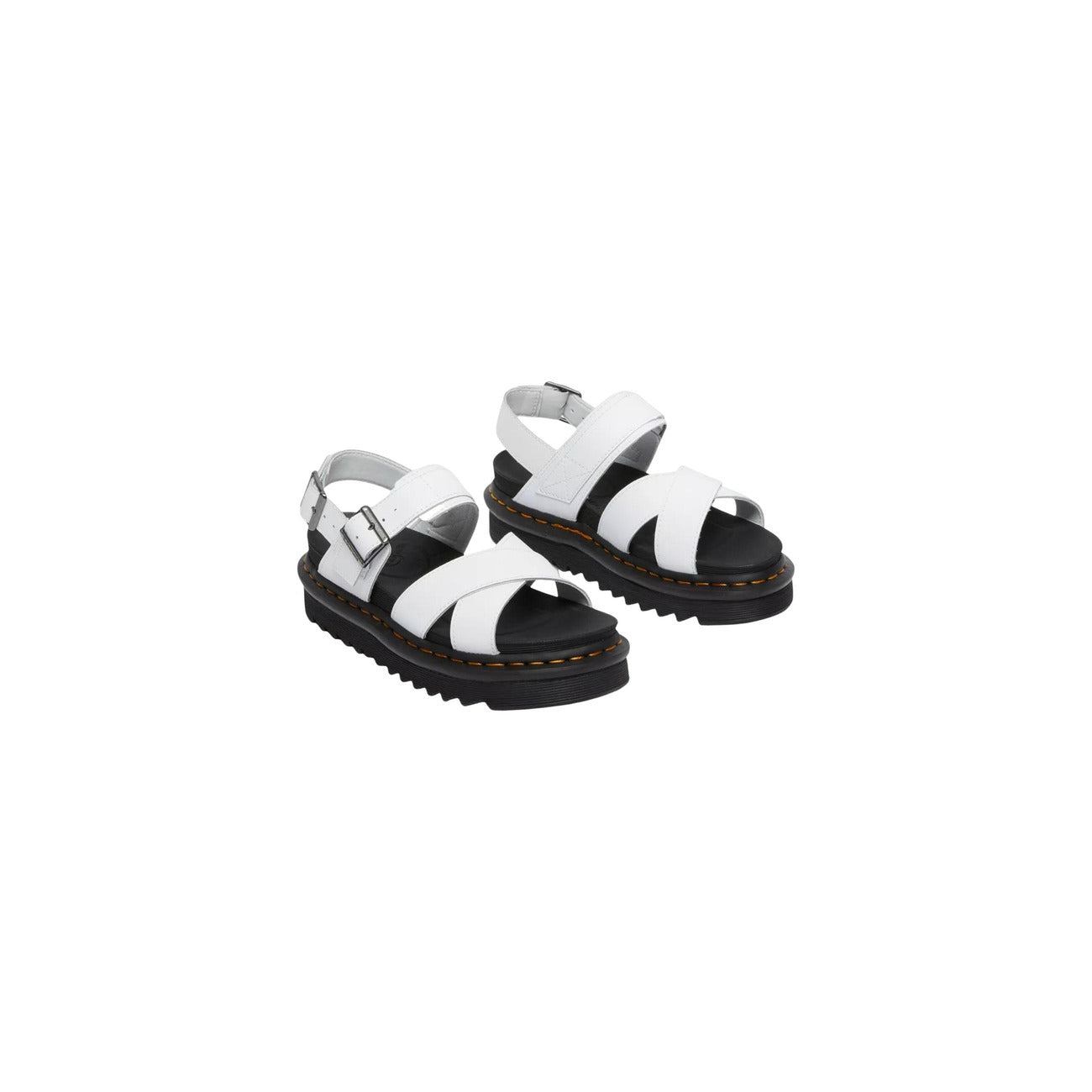 Dr. Martens Sandalen Dames Wit Leer