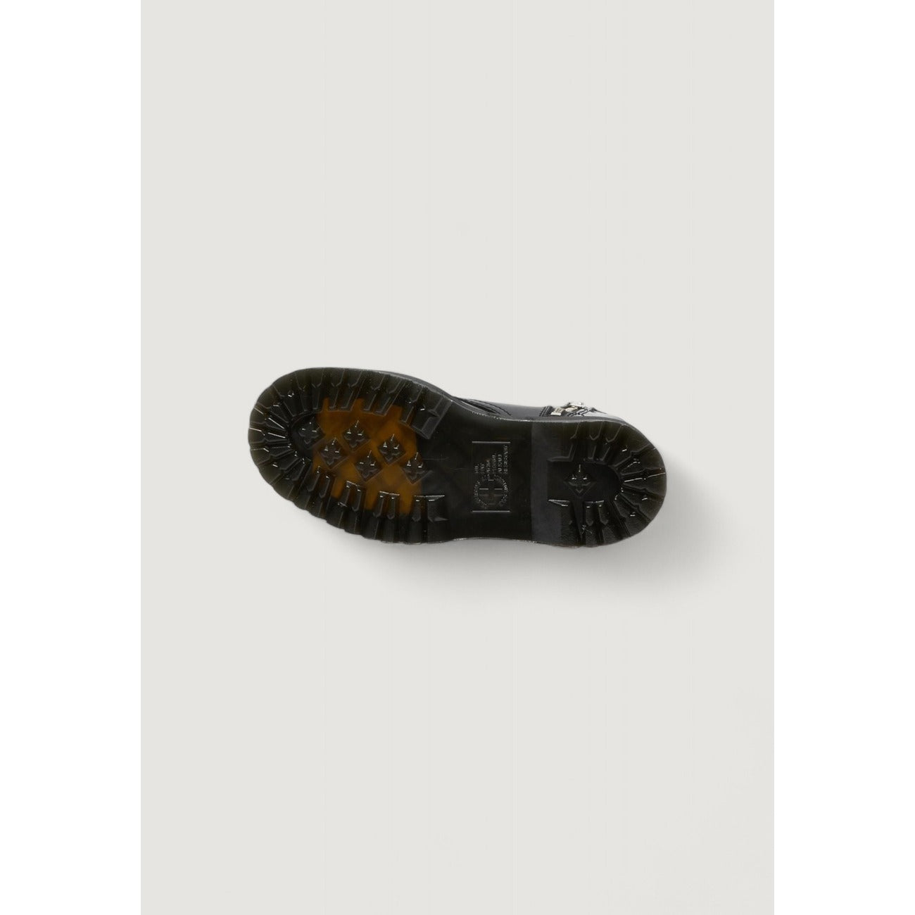 Dr. Martens Laarzen Dames Zwart – Leer-Stof Mix & Rubberzool