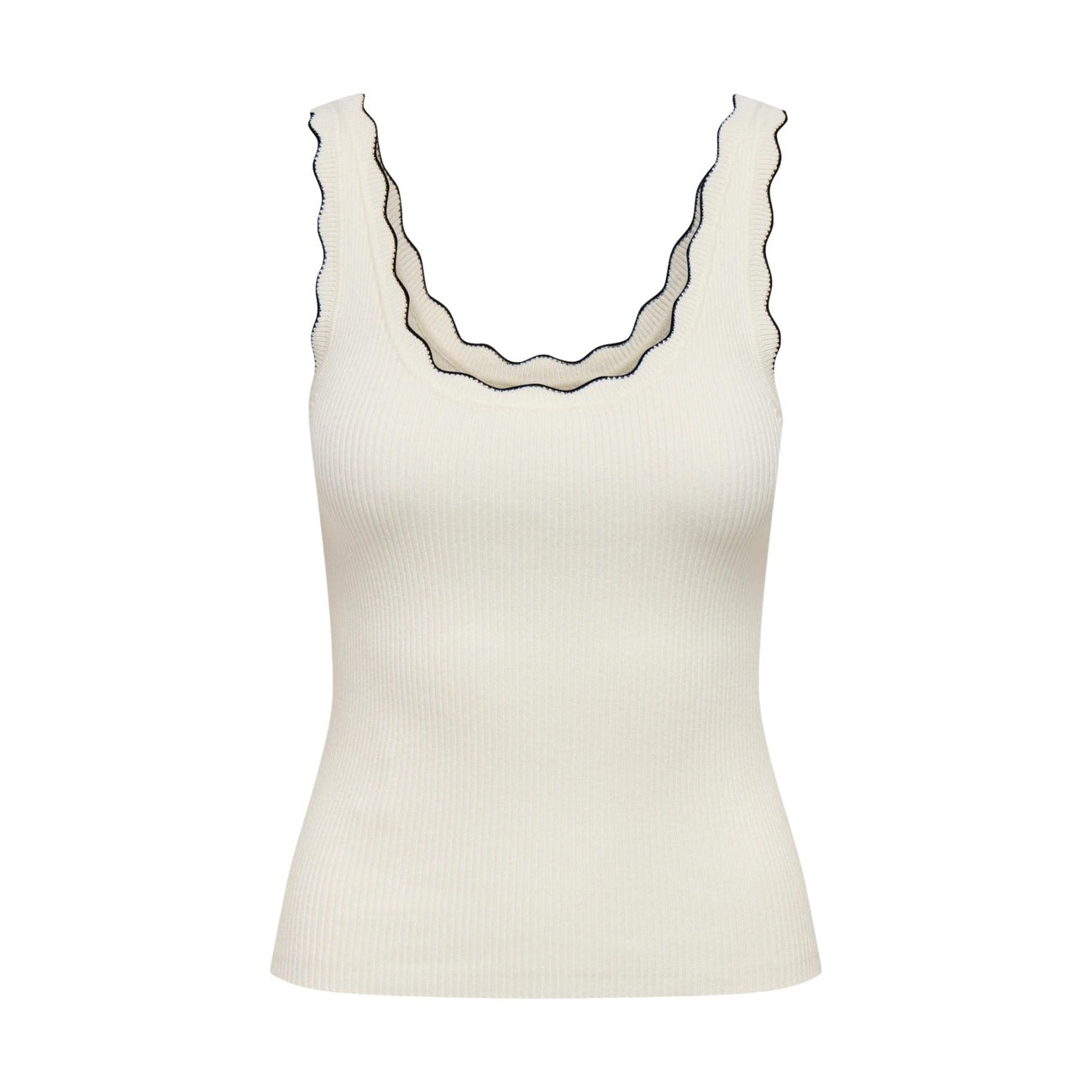 Jacqueline De Yong Vest Dames Beige