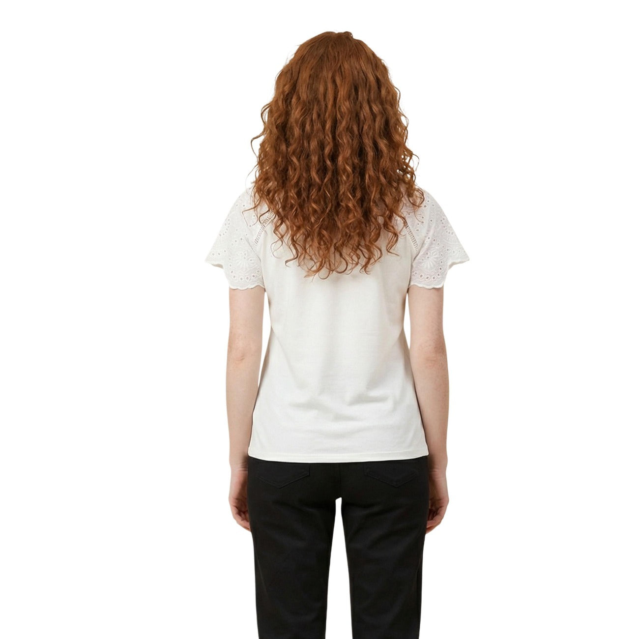 Morgan De Toi T-shirt Dames Wit