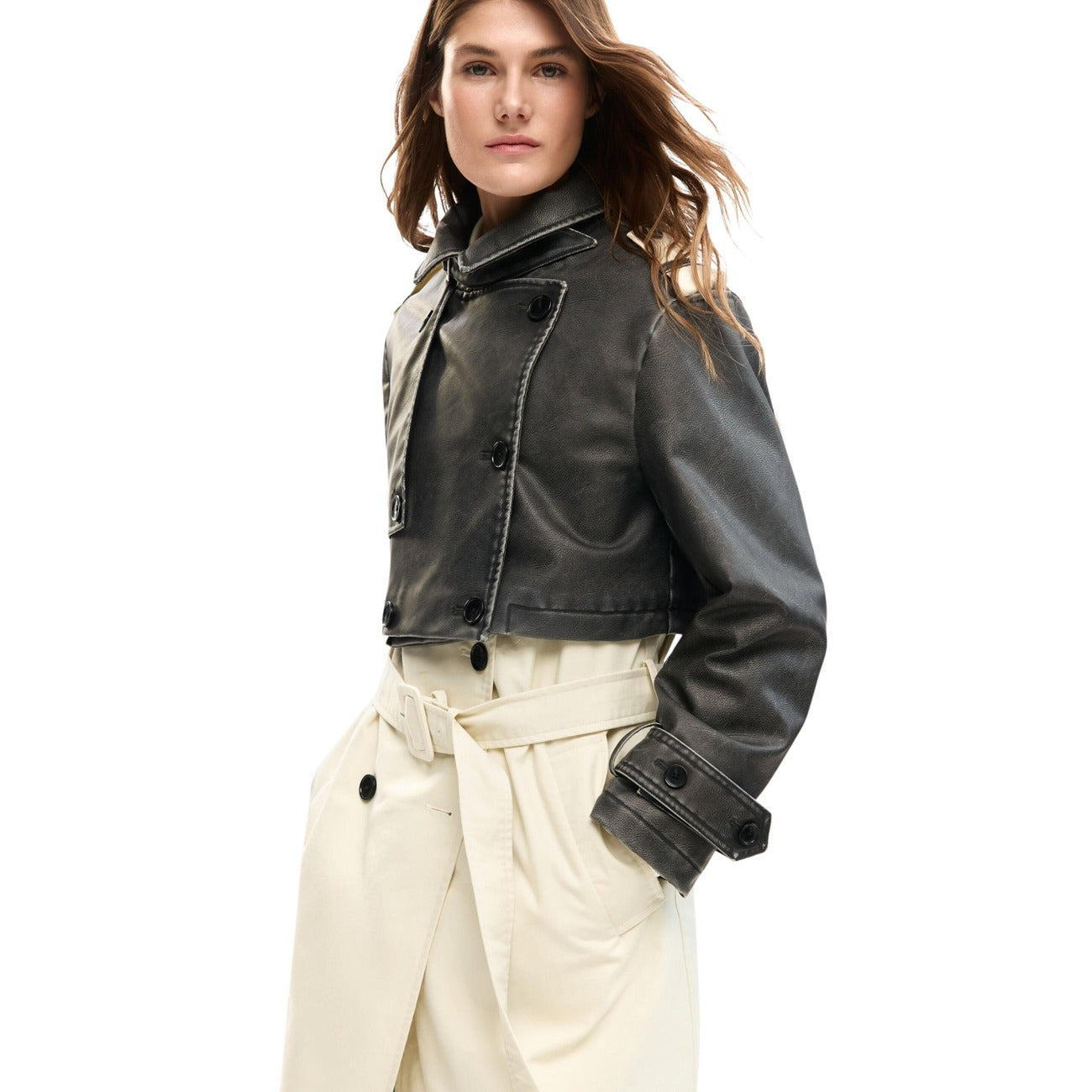 Desigual Jack Dames Beige