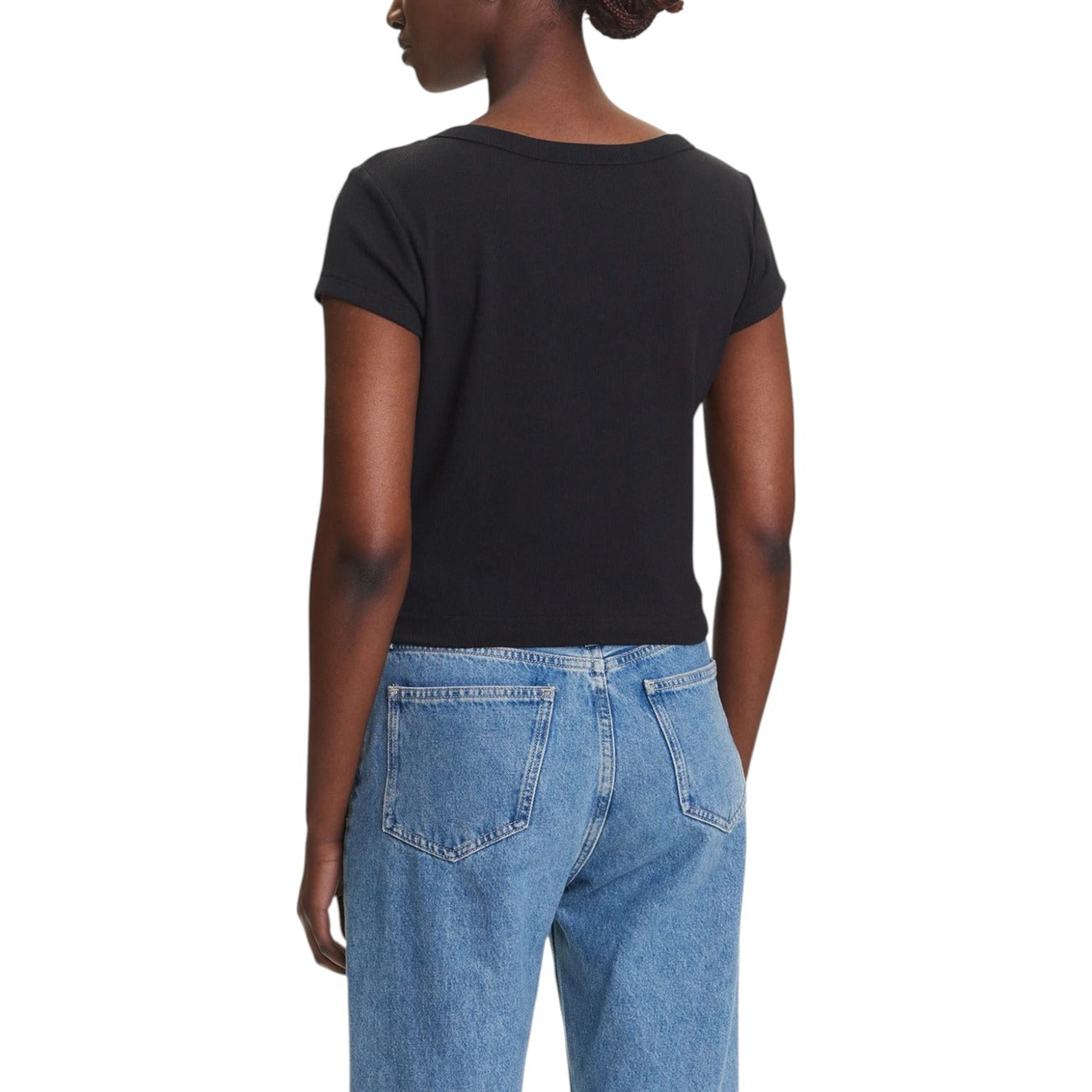 Calvin Klein Jeans T-shirt Dames Zwart