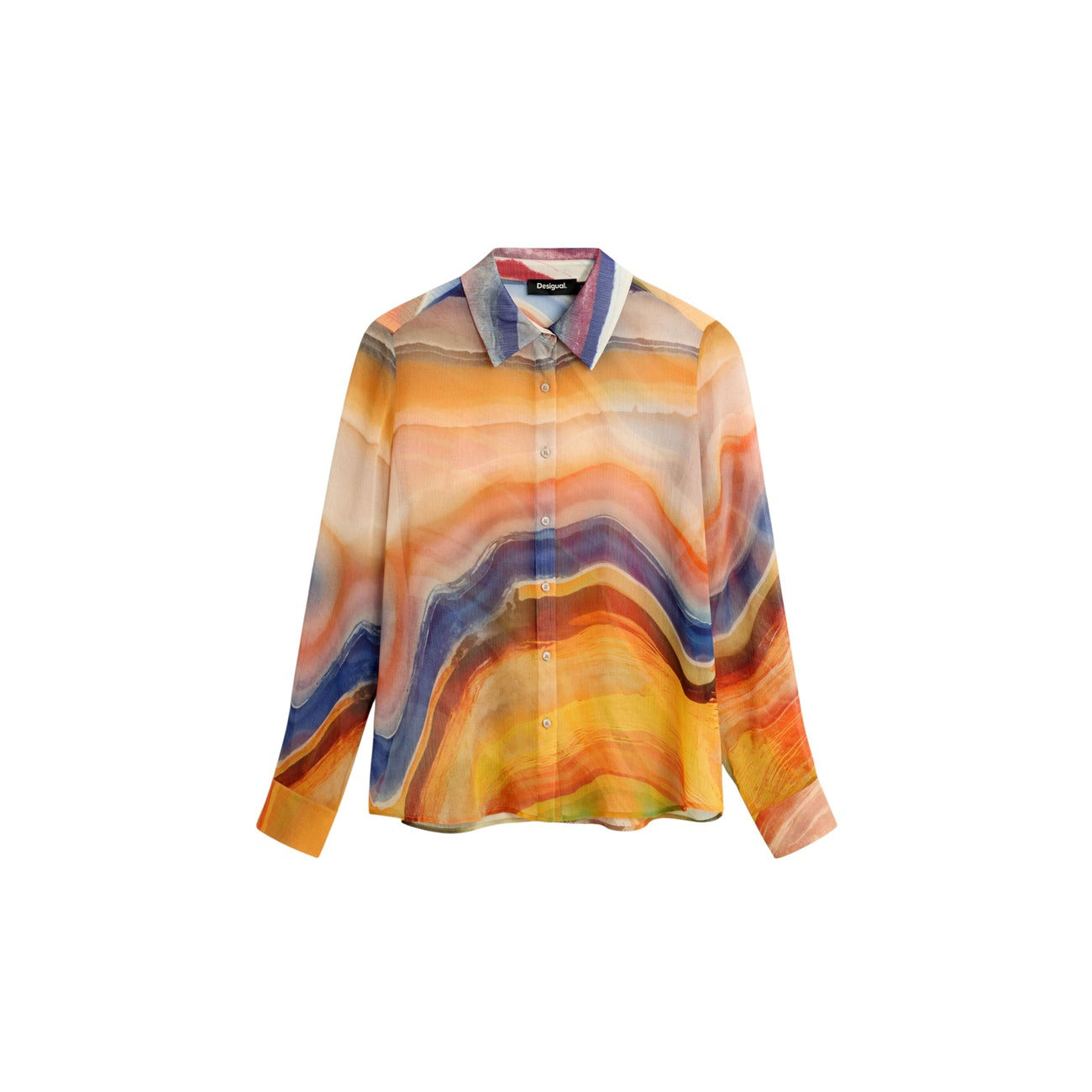 Desigual Bloes Dames Oranje