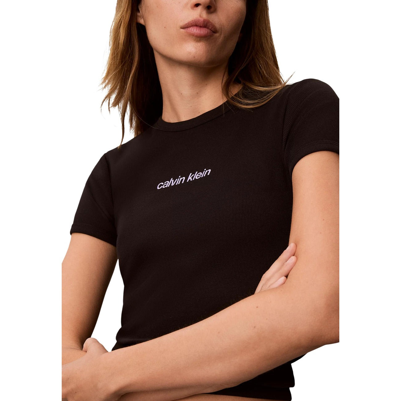 Calvin Klein Jeans T-shirt Dames Zwart