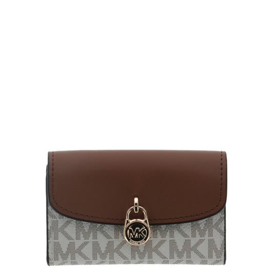 Michael Kors Portemonnee Dames Bruin